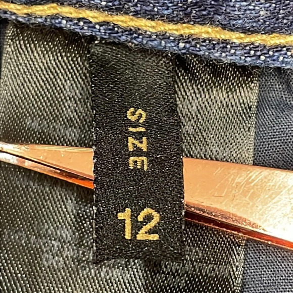 X2 Quality Denim w10 Stella Boot Denim Jeans Size 12 - Picture 13 of 16